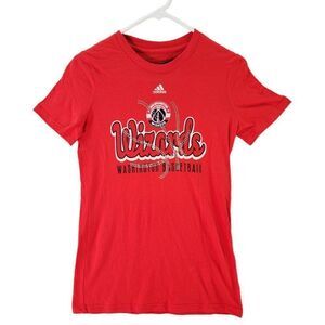 Washington Wizards Adidas NBA 4Her Youth Female Large Short Sleeve V42